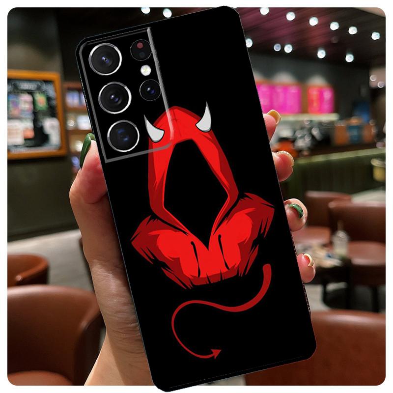 Devil Bad Boy Anime Phone Case For Samsung Galaxy S23 Ultra S21 S22 S24 S25 Ultra S9 S10 Plus S24 S25 FE Cover