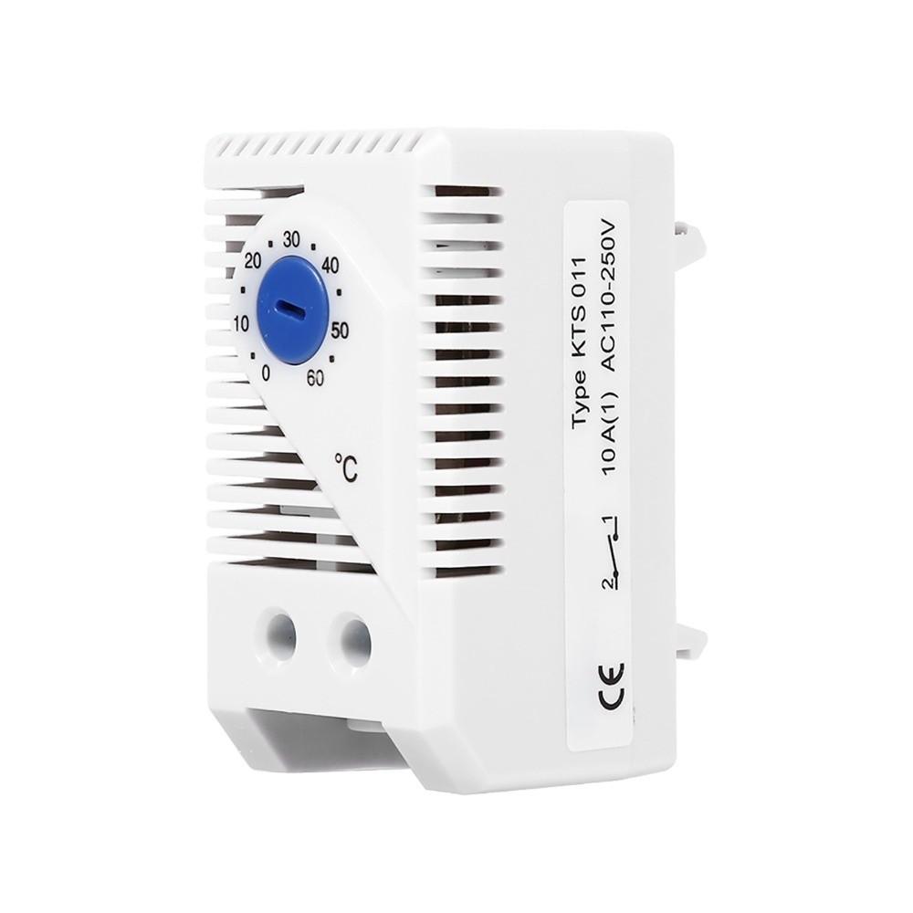 Electric Control 0-60℃ Adjustable Thermostat Durable KTS011 Temperature Controller KTO011 Thermostat Switch Heaters