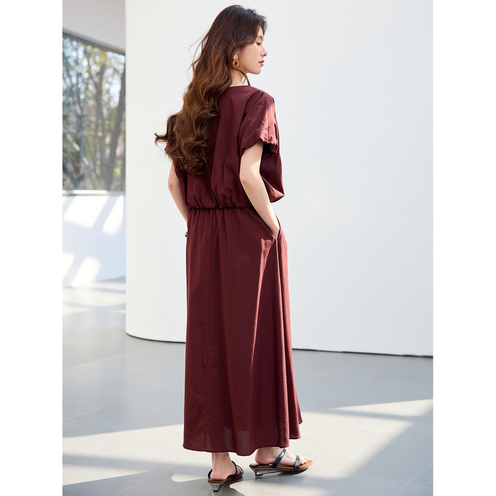 26 year new summer [short sleeved+half skirt high-end two-piece set] skin friendly and comfortable high-end women's set