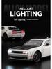1:24 Hellcat Challenger Alloy Sports Car Model with Sound, Light, Pull-Back, and Openable Doors.