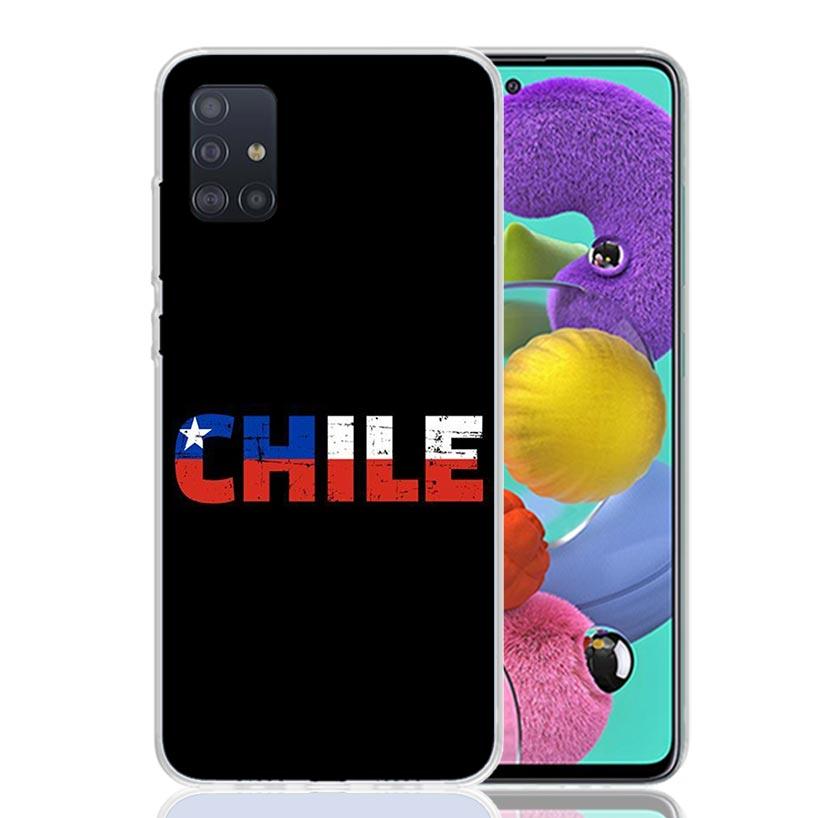 

Chile Flag Phone Case for Samsung Galaxy A52 A51 A50S A12 A22 A32 A72 A10S A30S A31 A71 Note 20 Ultra 10 Plus S10 Galaxy A52 A51 Samsung Note 10
