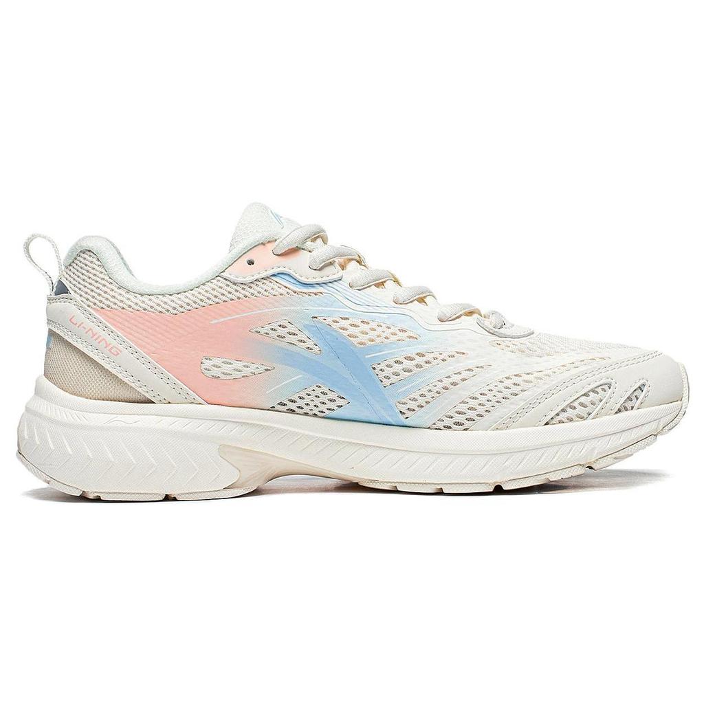 Li Ning Fuyao Textile, Synthetic Leather Cushioning Slip Resistant Breathable Low top Running Shoes Women's ARXT014-8