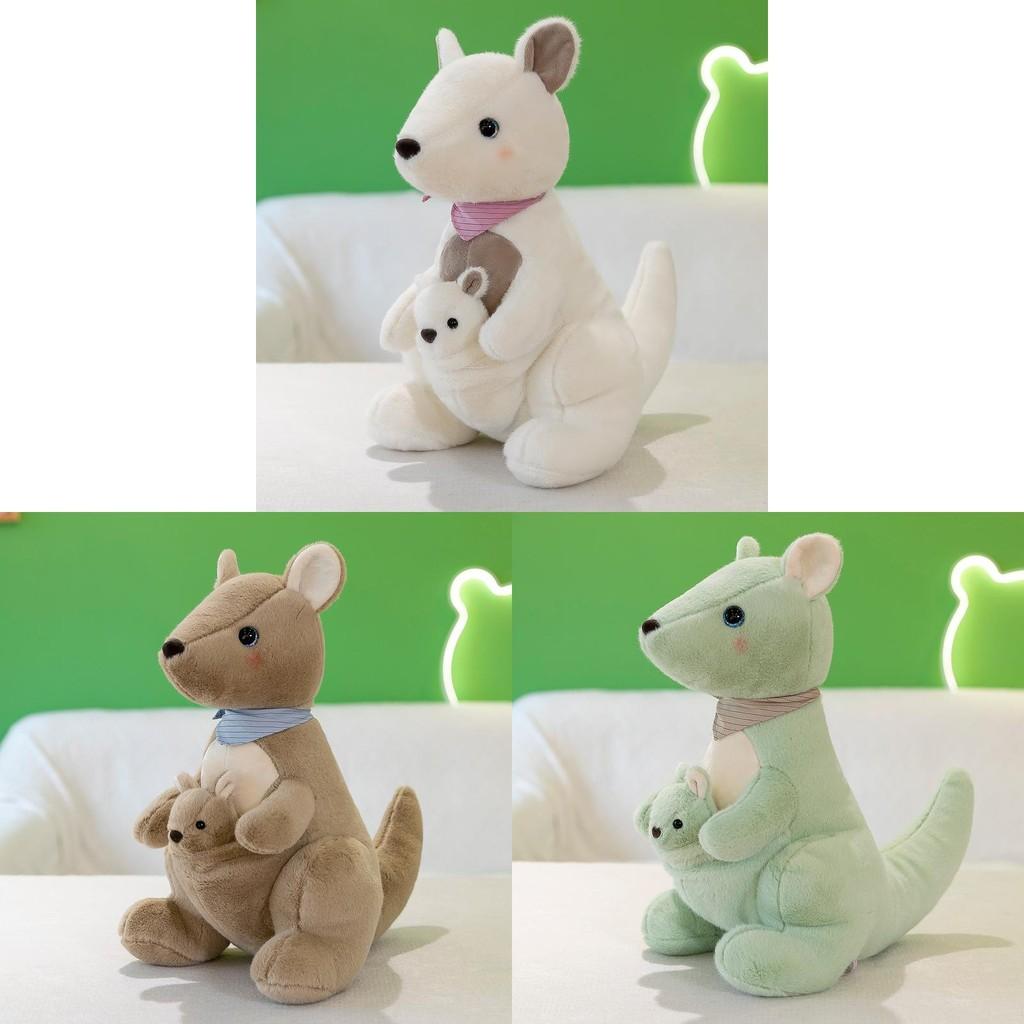 Kangaroo Plush Animal Toy Stuffed Doll Home Bedroom Decoration Gift Children