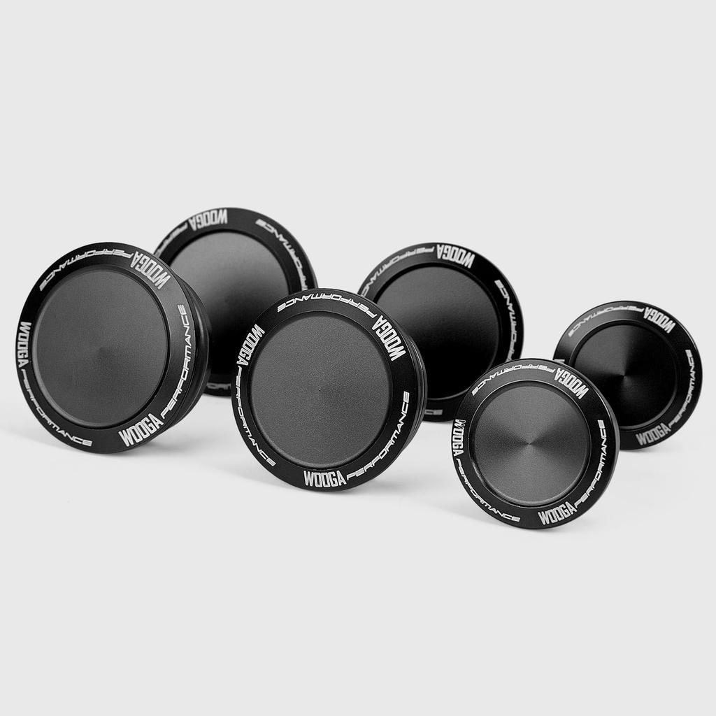 WOOGA Motorcycle Frame Hole Decorative Frame Covers for Kawasaki Z 900RS 2018 2019 2020 2021 2022 2023 2024 Covers, Caps, Z900RS/Cafe Z-900-RS (Black)