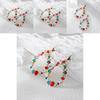 Elegant Teardrop Earrings Alloy Material Stylish And Trendy Geometric Design