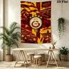 Galatasaray Wall Tapestry Aesthetic Wall Hanging Printed Fabric Blanket Decorative Tapestries for Bedroom Living Room Home Decor