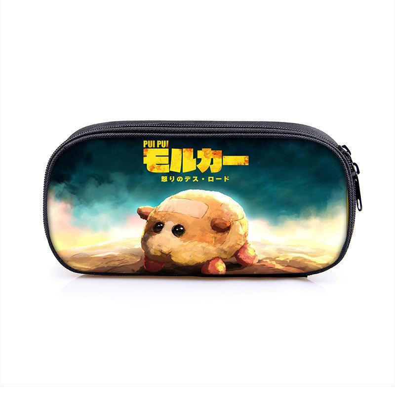 Pui Pui Kids Pencil Case With Nylon Material For School And Travel