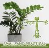 Frog-Shaped Plastic Plant Stand and Support Rack