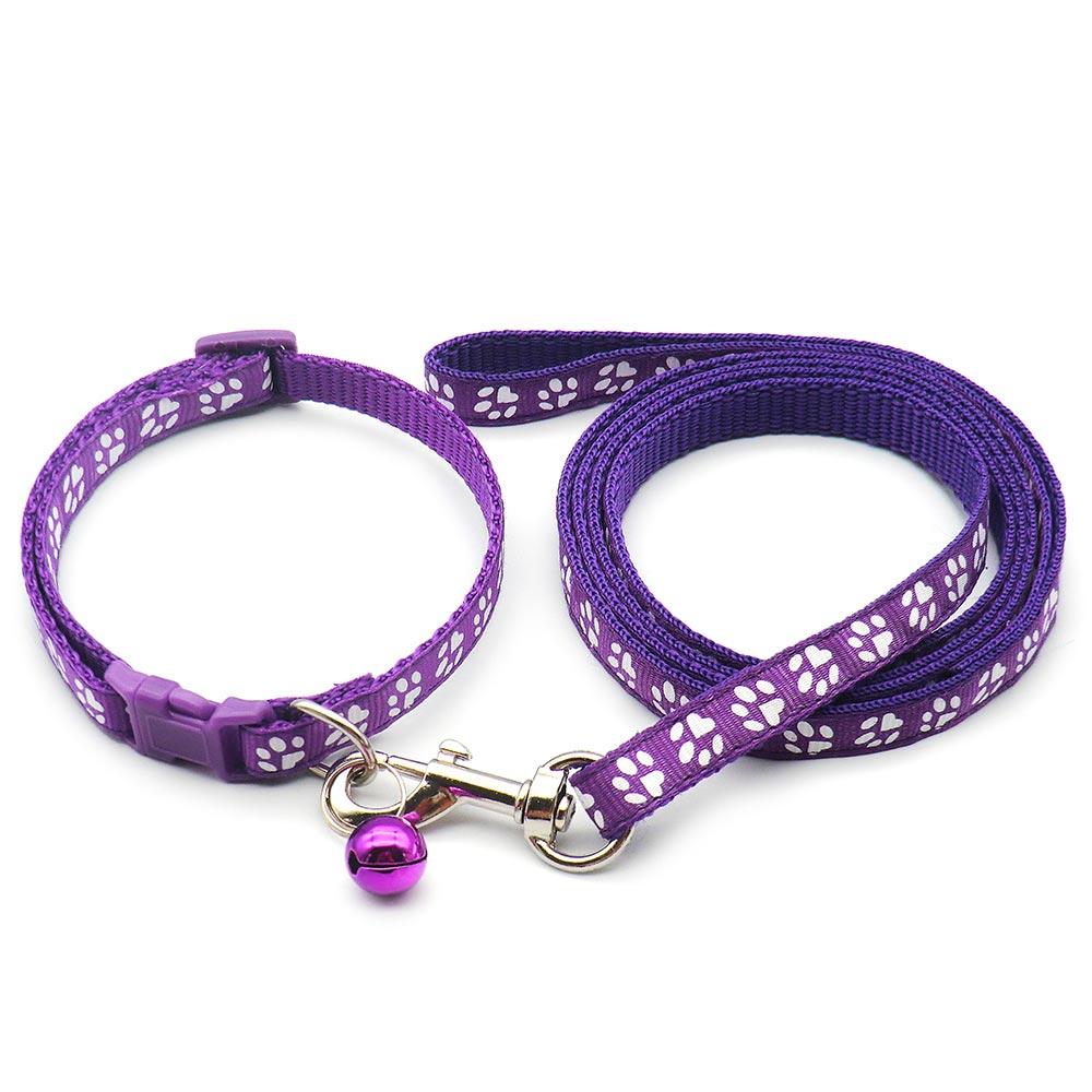 Dog Cat Collar Leash Adjustable Leashes Collar Puppy Outdoor Walking Chihuahua Terrier Schnauzer Outdoor Traction Rope General