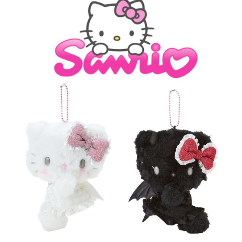 Entzückender Engel und Teufel Kt Plüschanhänger Niedliche Japanische Cartoon Katze Puppe Geschenk