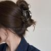 2024 Women's Metal High Ponytail Claw Clip: New Shark Style Temperament Half-Up Hair Accessory