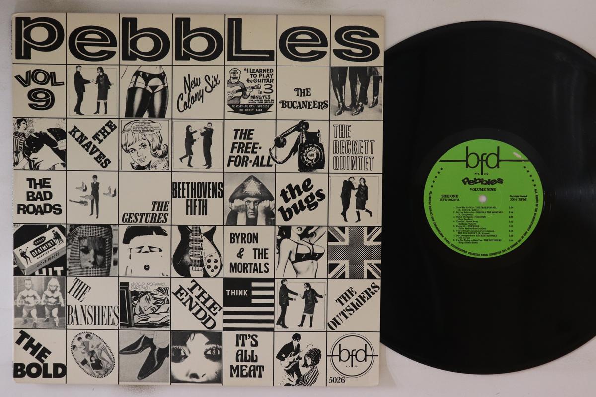 

LP Record VARIOUS - Pebbles Vol. 9 BFD5026 BFD Records 1980 US Rock Used