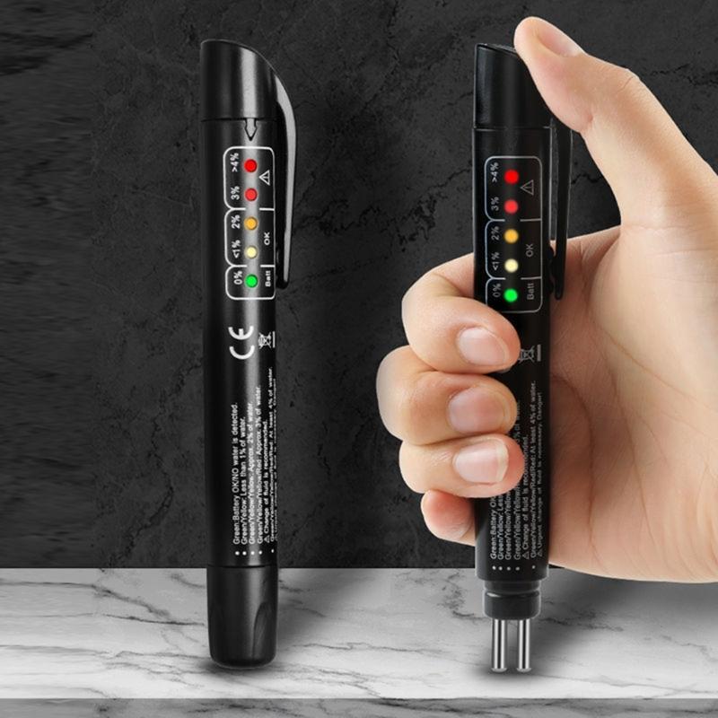 Brake Fluid Liquid Tester Pen for Check Engine Automotives Accessories Car Brake Diagnostic Testing Tool Oil Moisture