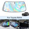 Foldable Front Windshield Sun Shade For Toyota RAV4 UV Reflective Sun Protection Cover Car Interior Accessories