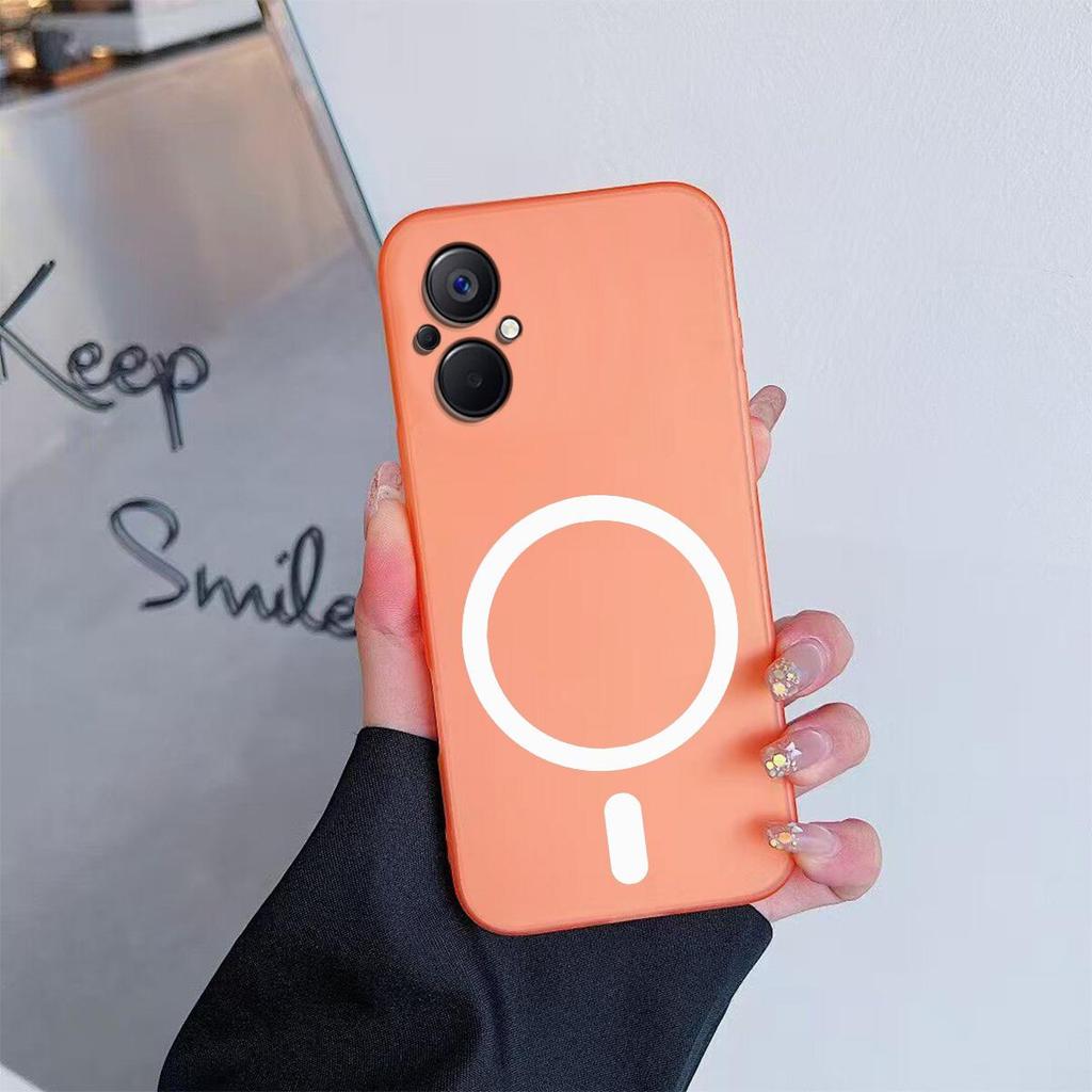 Case for OPPO Reno8 Z 5G,Reno7 Z 5G Premium Magnetic Matte Phone Casing Protection Cover