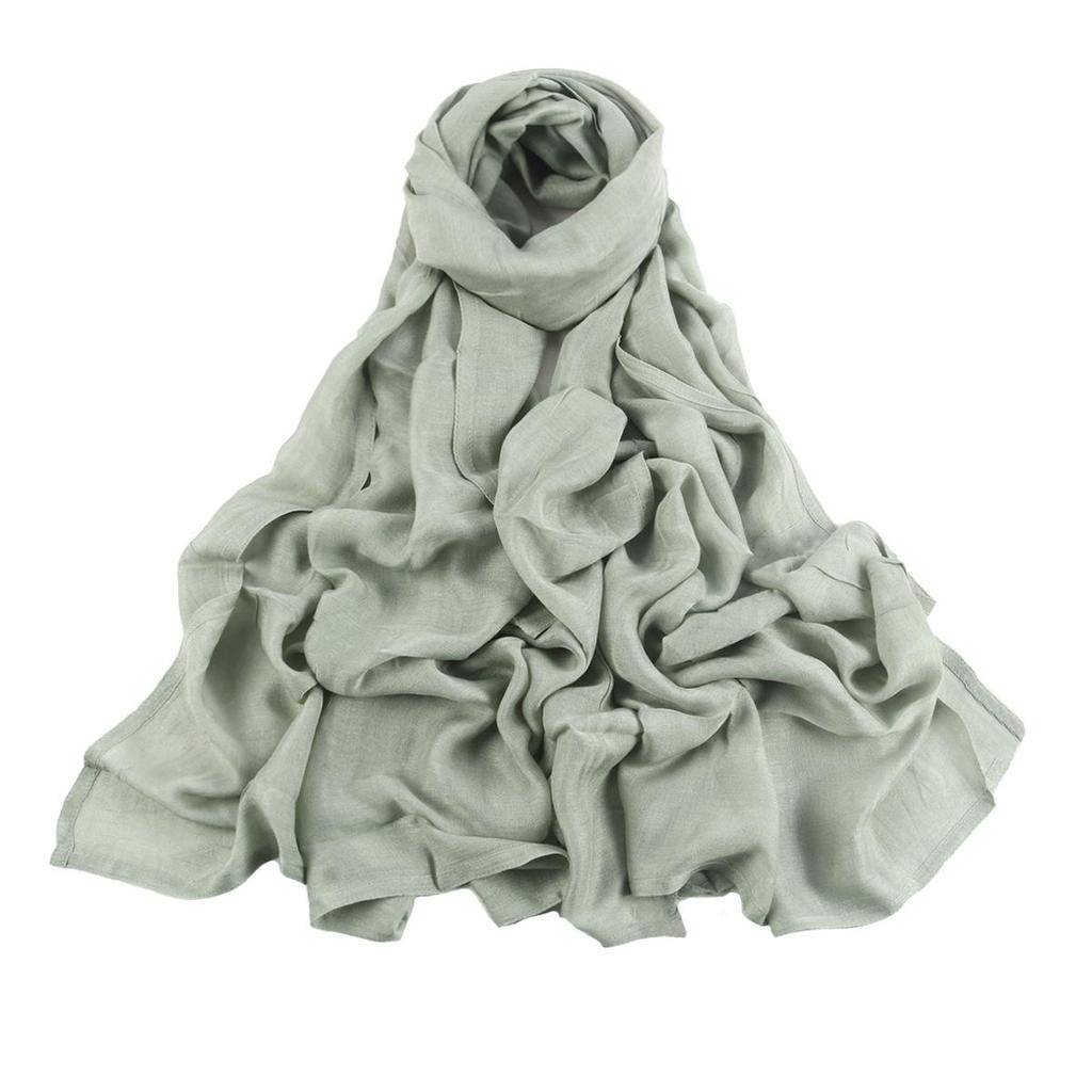 Breathable Rayon Wide-Brim Shawl & Scarf