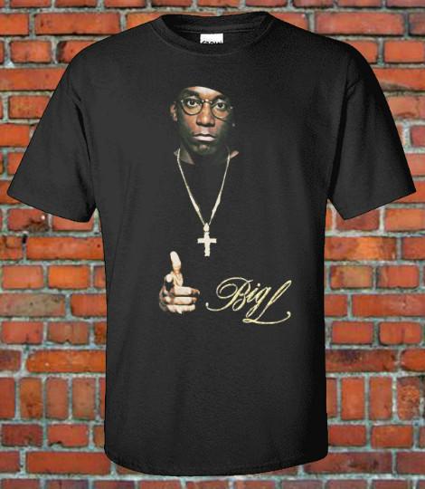 BIG-L The Big Picture Album Cover Rap Hip Hop Rapper 90s Retro Vintage  B Unisex T-Shirt XL