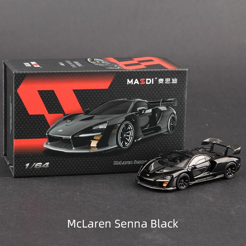 Massdi 1:64 McLaren Senna Car Model Alloy Miniature Supercar Vehicle Diecast Toy