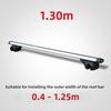 1 Pair of Car Luggage Rack Crossbar Roof Rack Universal 1.1-1.35m Single Maximum Load Capacity of 100KG Roof Luggage Crossbar