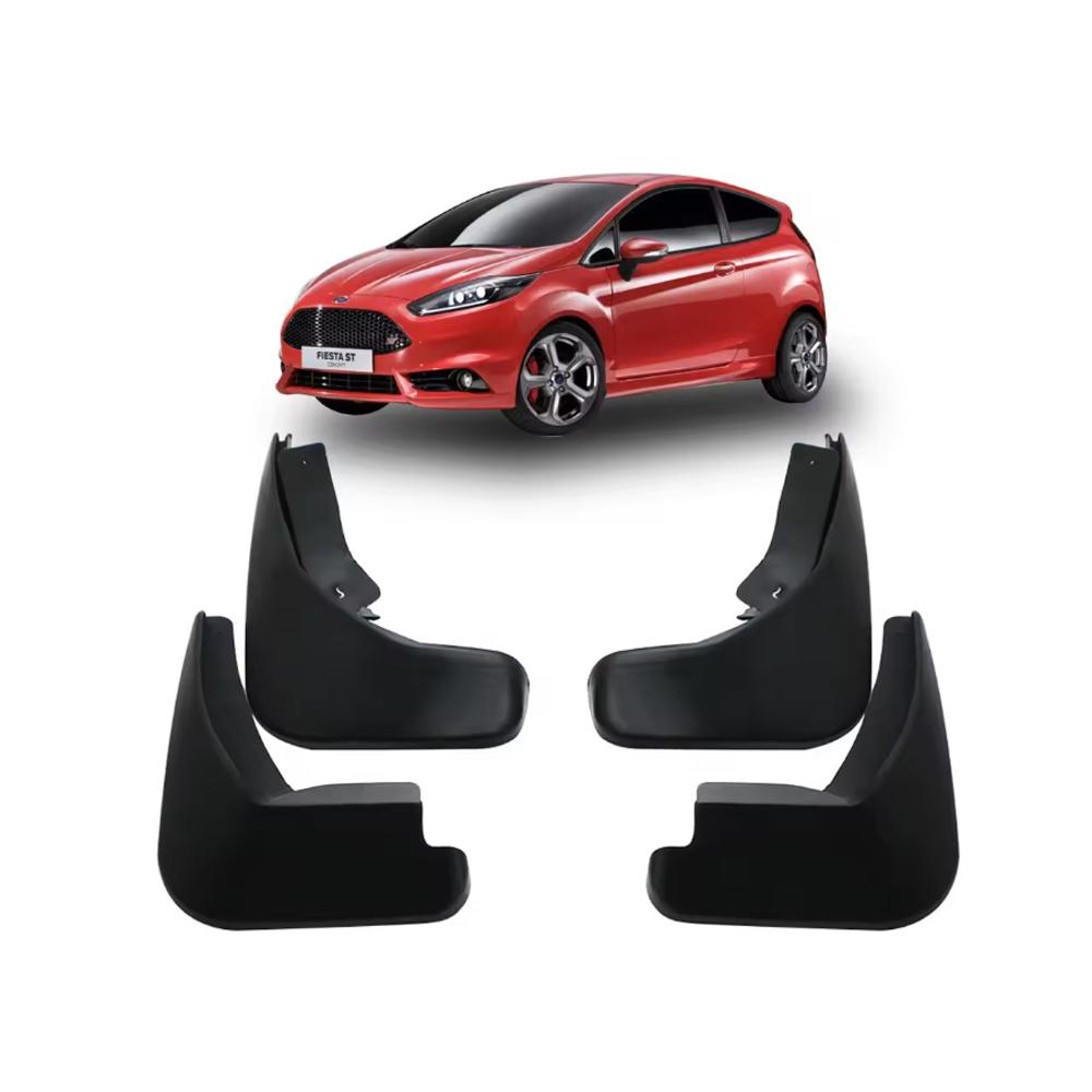 4pcs/set For Ford Fiesta MK7 2009-2017 Mudguards Mudflaps Fender Splash Guards Mud Flaps Front Rear Car Accessories