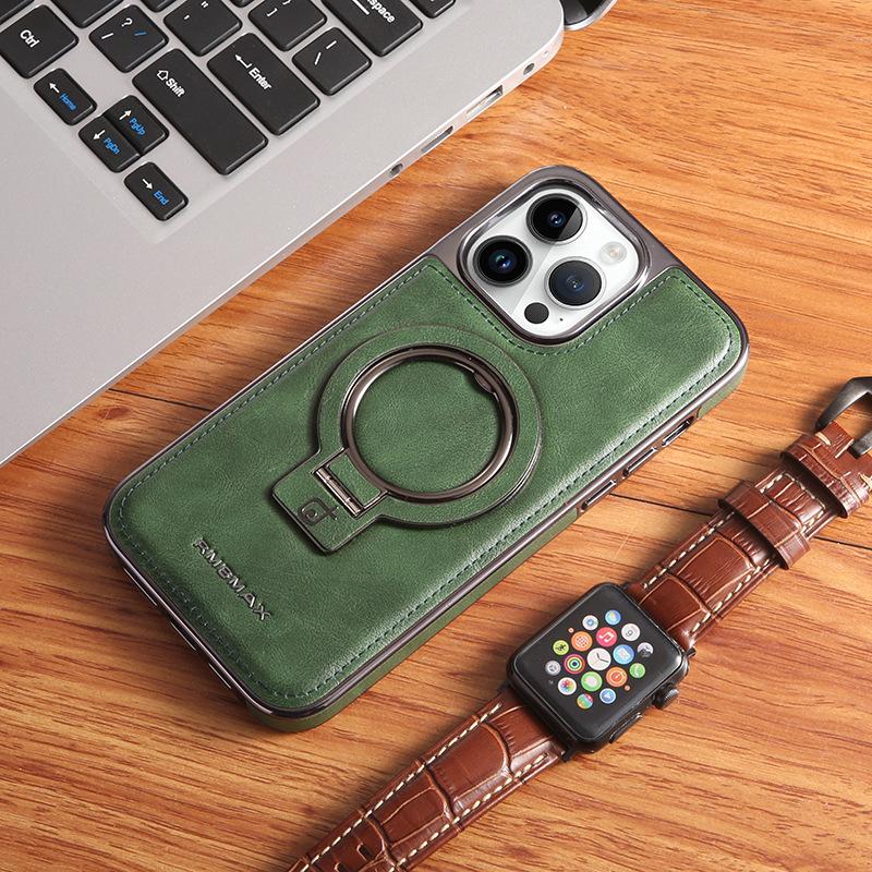 Suitable for Apple 13 Phone Case, Racket Stand, 14promax Leather, IPhone12 Full Cover, Anti-drop 11 Protective Case