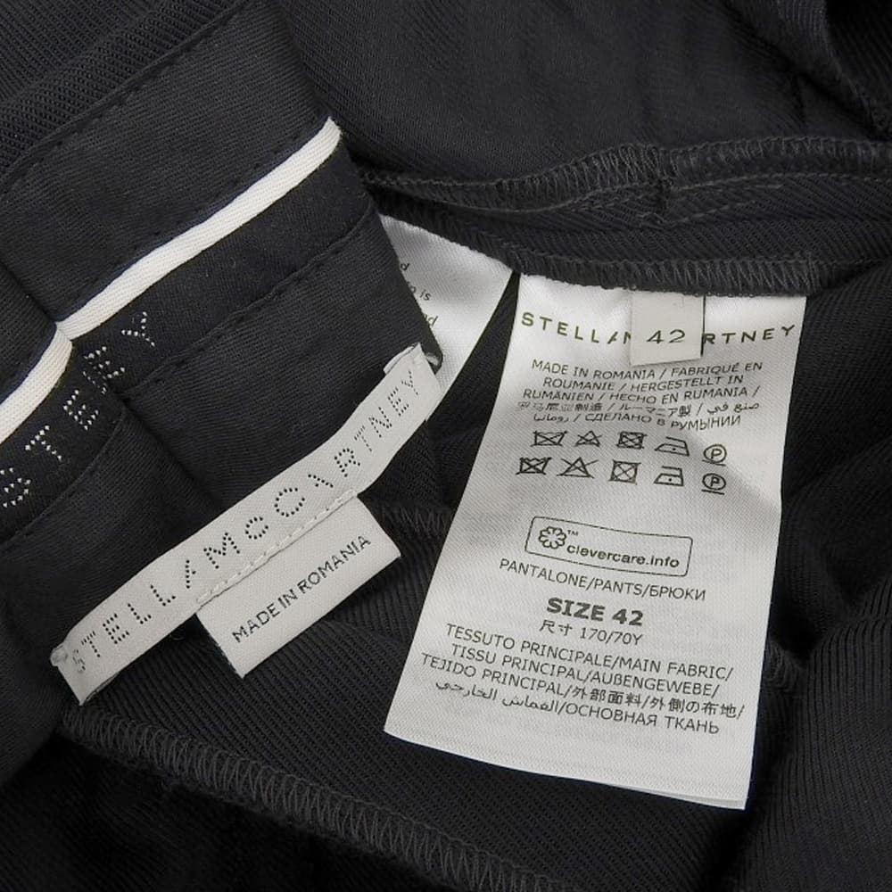 STELLA McCARTNEY Beautiful STELLA McCARTNEY Twill Tailoring Pants Bottoms Women's Black Size 42 22 Bottoms 42 blackUsed
