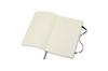 Moleskine Note Classic Notebook Soft Cover Horizontal Ruled Large Size 13cm X Height Black QP616 (Width 21cm)