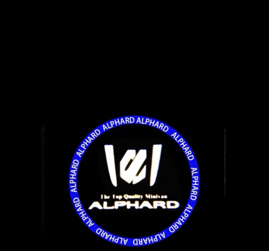 Led Car Door Light Luces Projector For TOYOTA Alphard 2011-2024 Vellfire 20/30 Series Decoration Styling Modification Accessorie