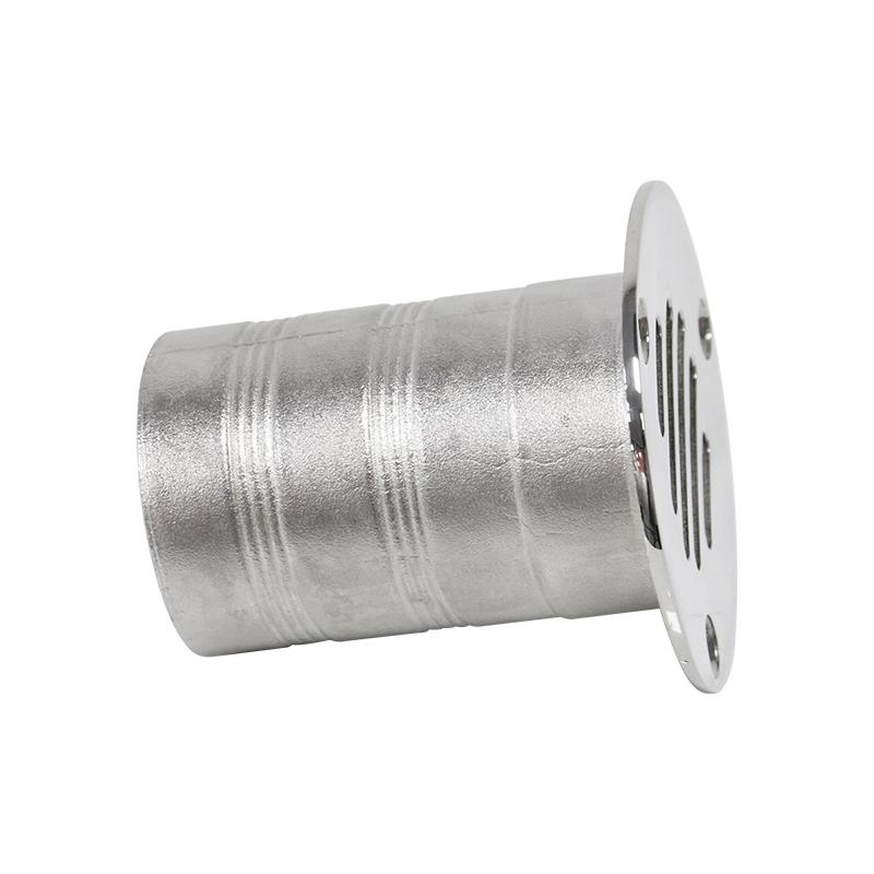 Boat Marine Hardware 50MM Stainless Steel Cockpit Drain Scupper Sewerage Drain