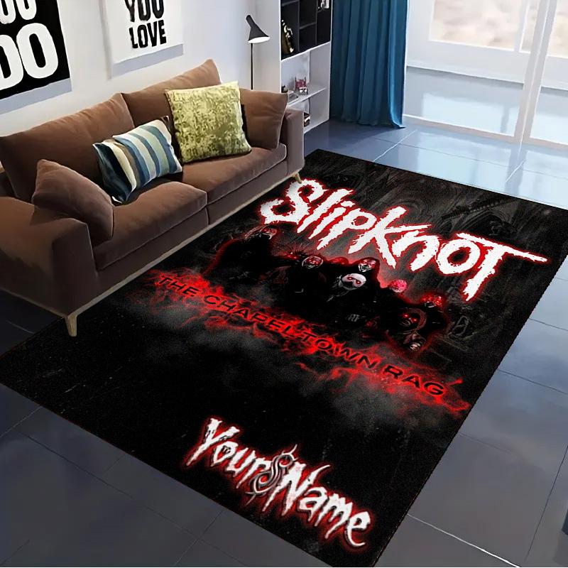 Name Custom Slipknot Carpet Rug for Living Room Bedroom Home Sofa Decoration,Kids play Non-slip Floor Mat
