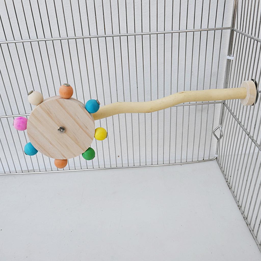 Vogel Sitzstange Natur Molar Ständer für Papageien Conure Supplies Wellensittiche Schleifkratzer für kleine mittelgroße Papageien Spielzeug