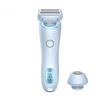 Painless Hair Removal At Home 2 In 1 Electric Shaver Razors for Women Bikini Trimmer for Pubic Hair Wet & Dry Electric Shaver