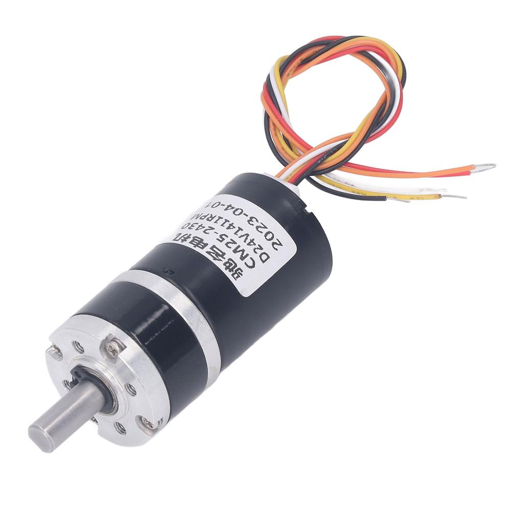 Getriebemotor, hohe Torsion, Aluminium, bürstenloser Gleichstrom, Drehzahlreduzierung, elektrischer Getriebemotor, 24 V, 1411 U/min