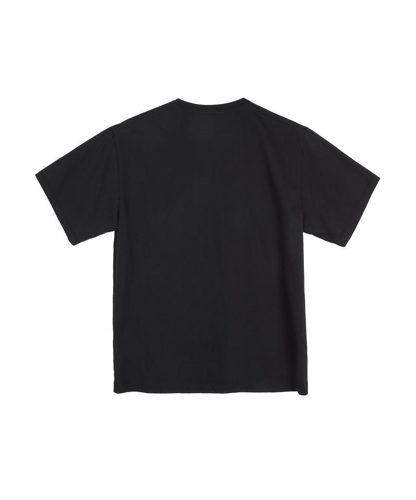 1011 GALLERY Gallery Logo T-Shirts - Black