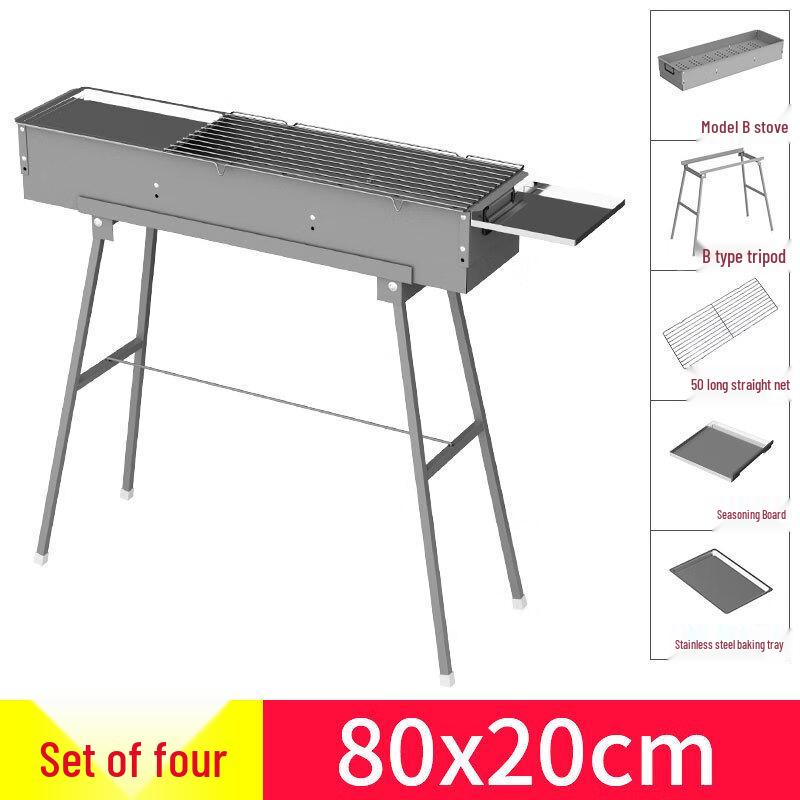 Outdoor Portable Folding BBQ Grill