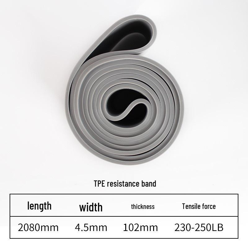 Elastisches Widerstandsband-Set - TPE-Latex-Zugringe für Fitness, Krafttraining und Klimmzüge