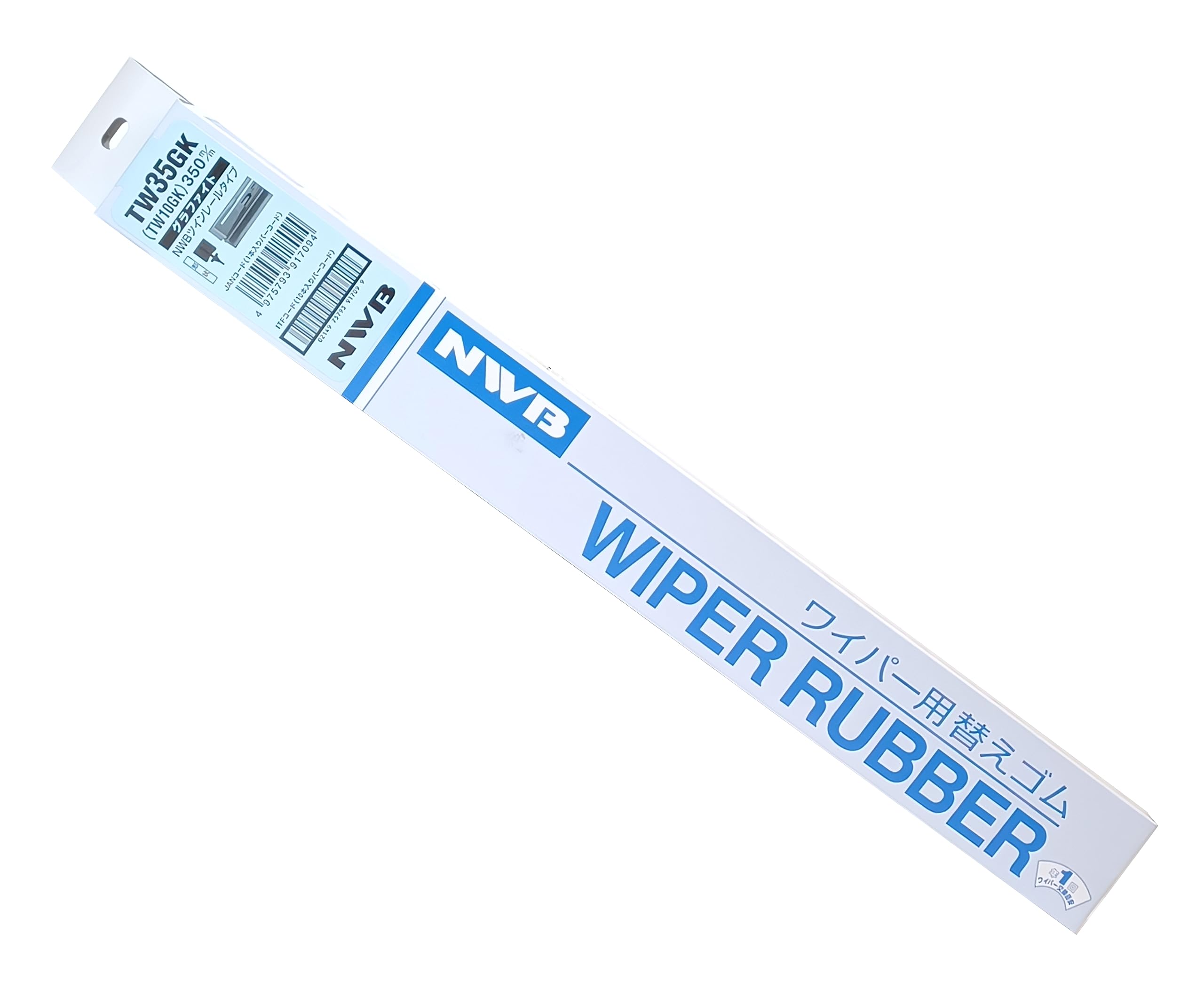 

Nwb Graphite Wiper Blade Replacement Rubber, 350mm, TW35GK, 10 per box