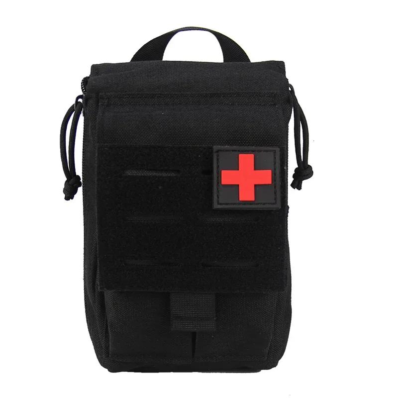 Medical First Aid Lifesaving Pouch, Hunting Emergency Tools Pack, Outdoor Bag Rescue Tools Organizer Pack