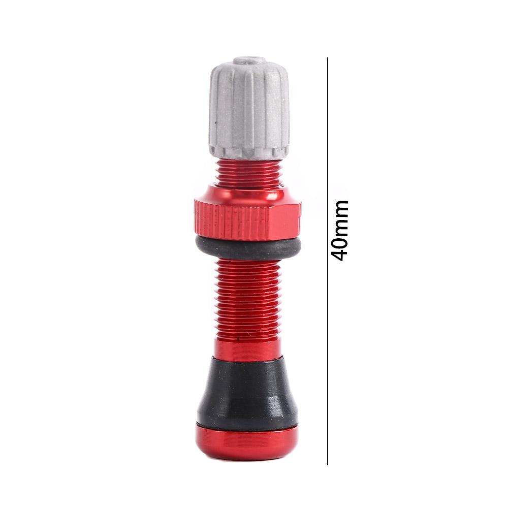 Rim Wheel 40mm Aluminium Zinc Zinc Alloy Schrader Valve Bike Valves Vacuum Nozzle Tubeless Tire Valves