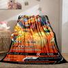 1PC Pokémon Cards Charizard Print Blanket Fluffy Plush Sofa Bed Blanket for Kids Adults Travel Camping Supplies Car Office Gifts