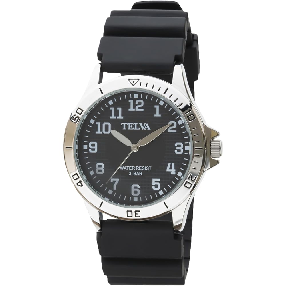 Crepha Analog Quartz Watch Men s 3ATM Waterproof Simple Design 20mm Band Blue Silver