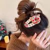 Felt Christmas Tree Hair Clip Elk Xmas Wool Barrettes Unique Santa Claus Hairpin  Girls