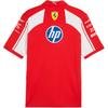 Puma Scuderia Ferrari HP Replica Series Knitted Short Sleeve Polo Shirt Unisex tops 713826-01