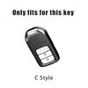 TPU Car Remote Key Case Cover Protective Holder Shell Accessory For Honda Accord Civic CR-V Fit HR-V Pilot EX Odyssey Crosstour