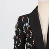 2025 European & American Slim Fit Autumn Women's Suit Jacket - Chic & Commuter Style