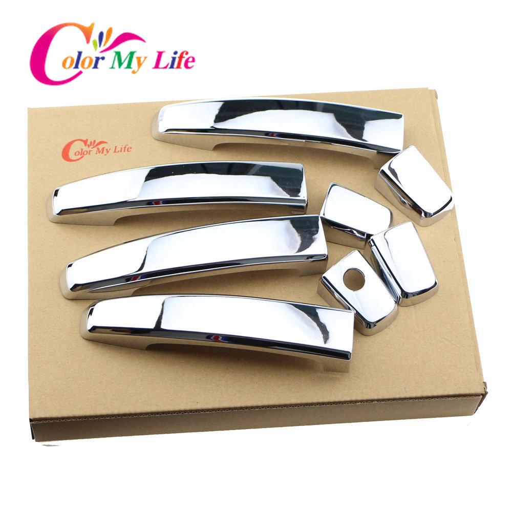 ABS cromat capac mâner ușii autocolant de protecție pentru uși pentru Chevrolet Trax Cruze 2011 - 2015 Accesorii