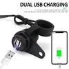 Motorcycle Accessories For BMW R1200GS R1250GS F900GS F700GS F750GS F800GS F850GS ADV Dual USB Charger Plug Socket Power Adapter