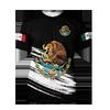 20263D Digital Printing Mexican Coat of Arms Series Large Size Casual Fashion Short Sleeves