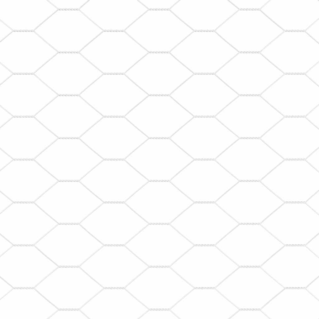 Hexagonal Fence Silver 0.4 X 10 M Galvanized Steel
