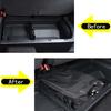 Under Seat Storage Bag Back Seat Organizer For Toyota Tundra 2022-2025 Multi Pocket with Handle and Adjustable Shoulder Strap